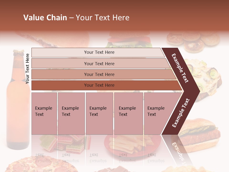 Fries Junk Potato PowerPoint Template