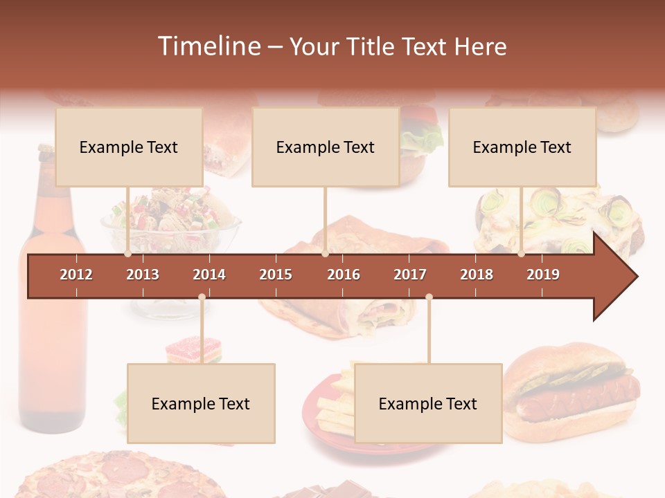 Fries Junk Potato PowerPoint Template