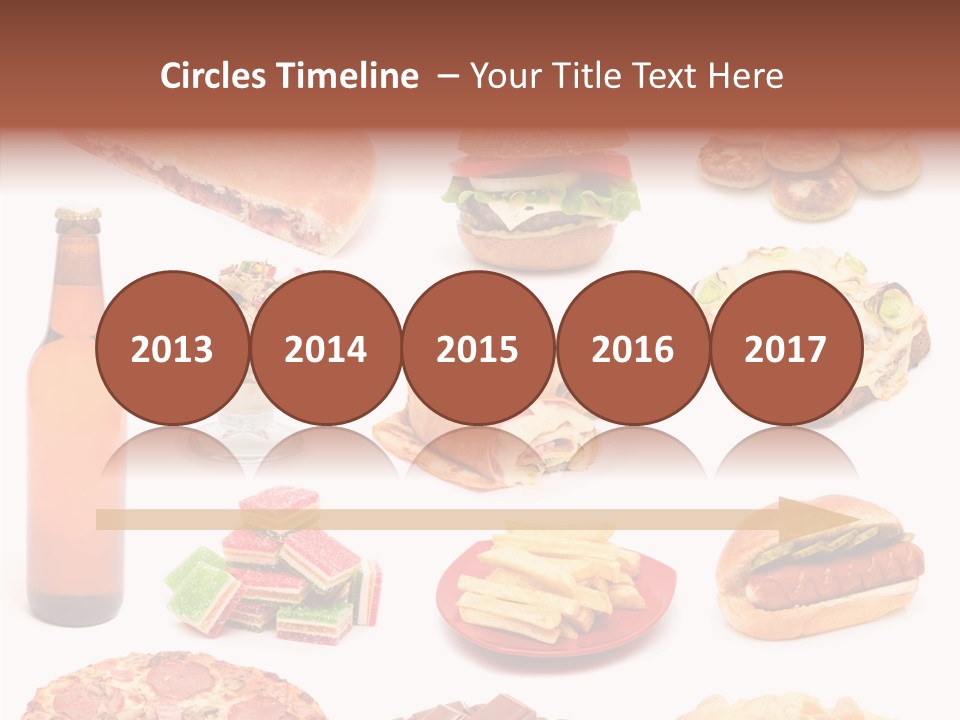 Fries Junk Potato PowerPoint Template