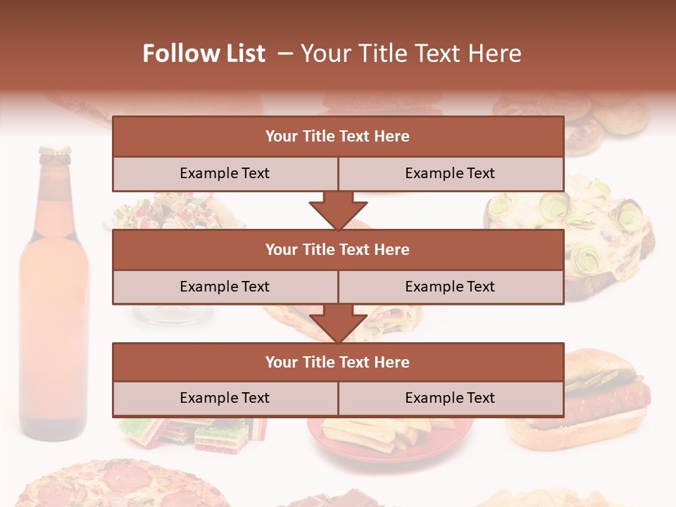 Fries Junk Potato PowerPoint Template