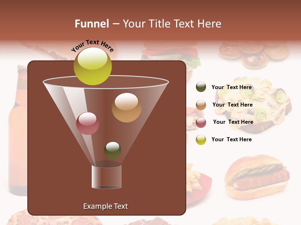 Fries Junk Potato PowerPoint Template