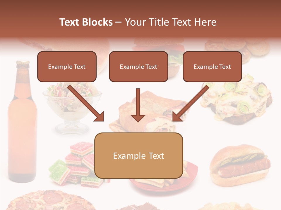 Fries Junk Potato PowerPoint Template