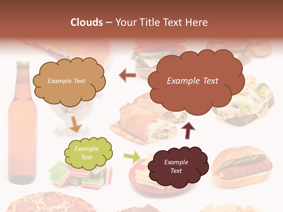 Fries Junk Potato PowerPoint Template