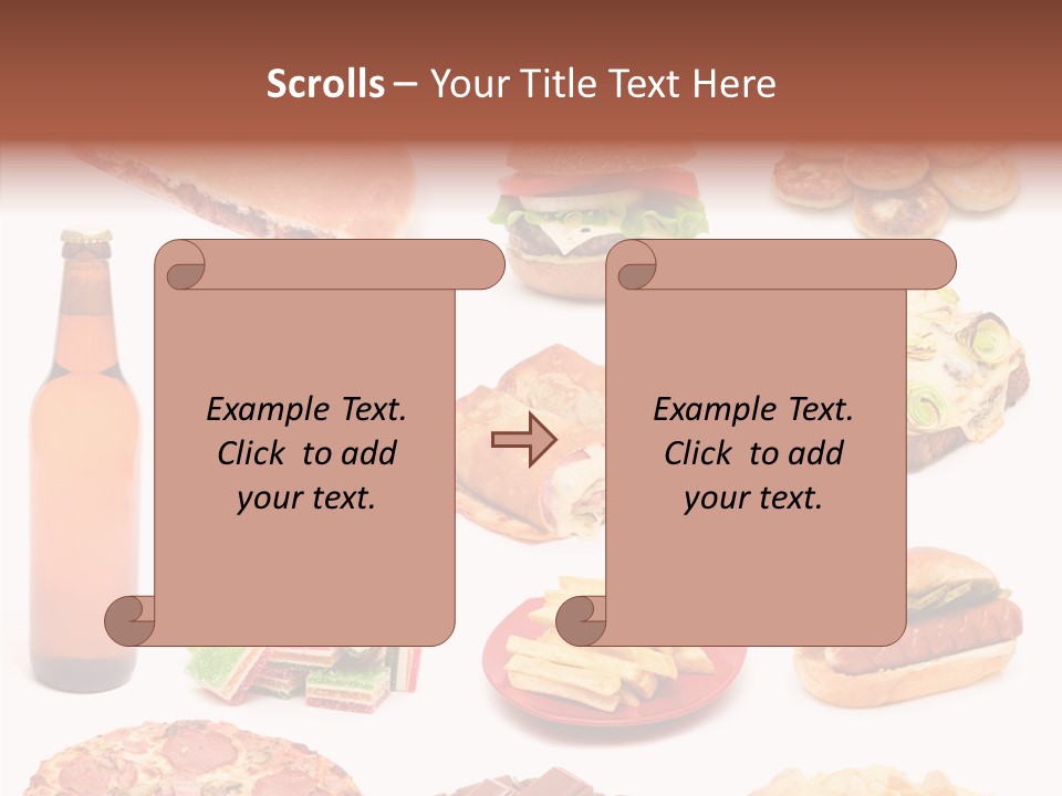 Fries Junk Potato PowerPoint Template