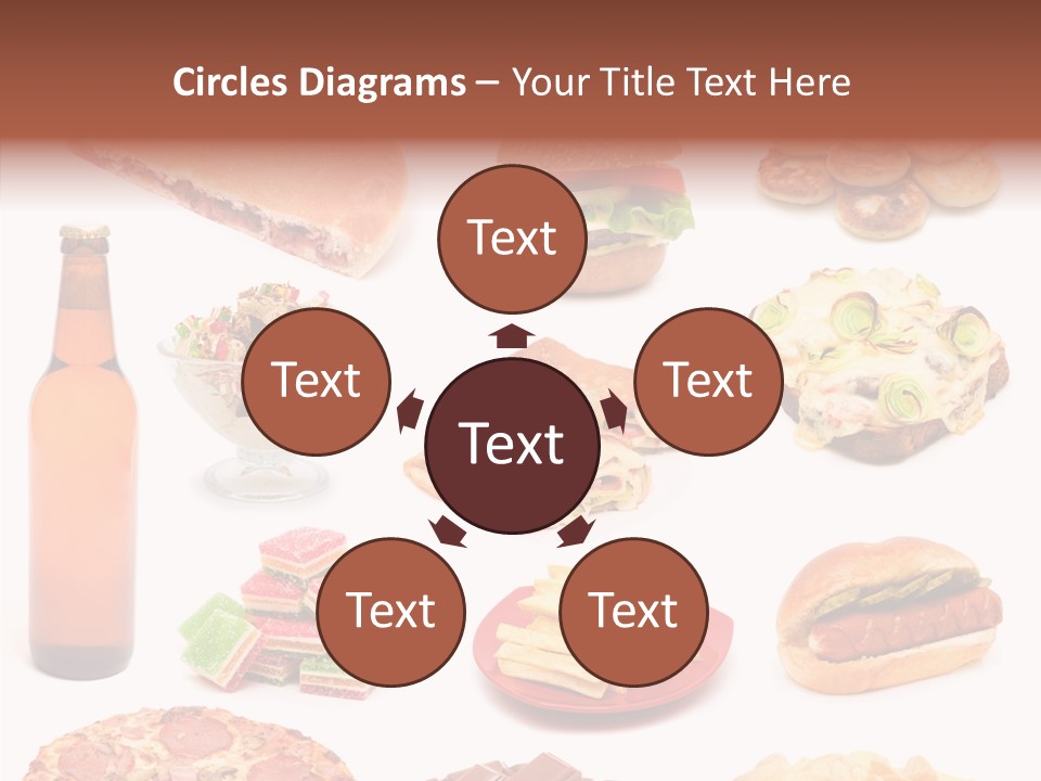 Fries Junk Potato PowerPoint Template