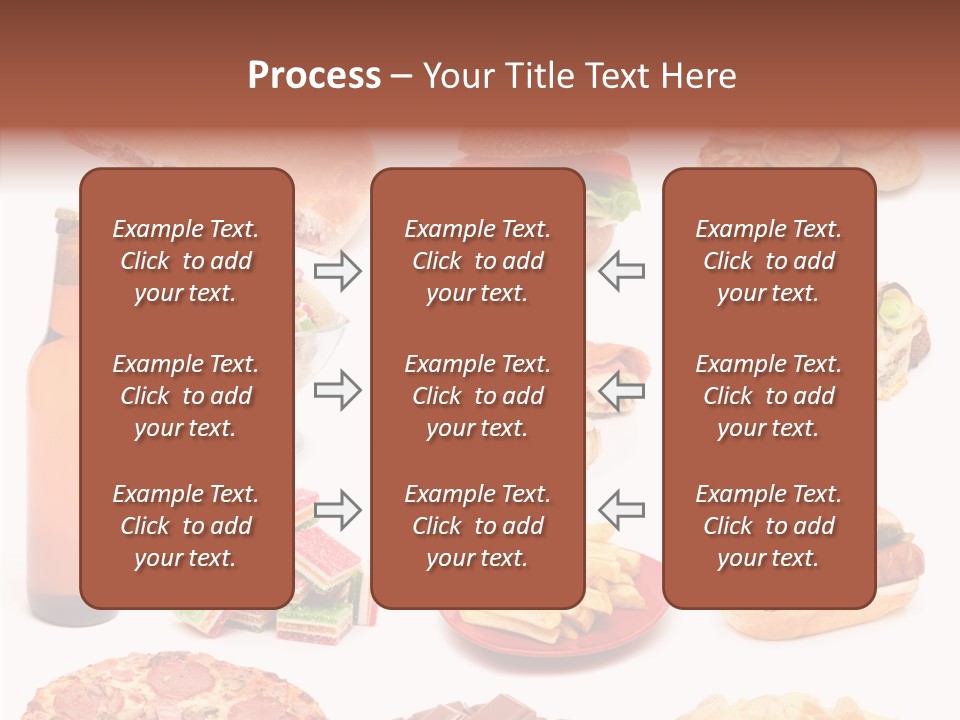 Fries Junk Potato PowerPoint Template