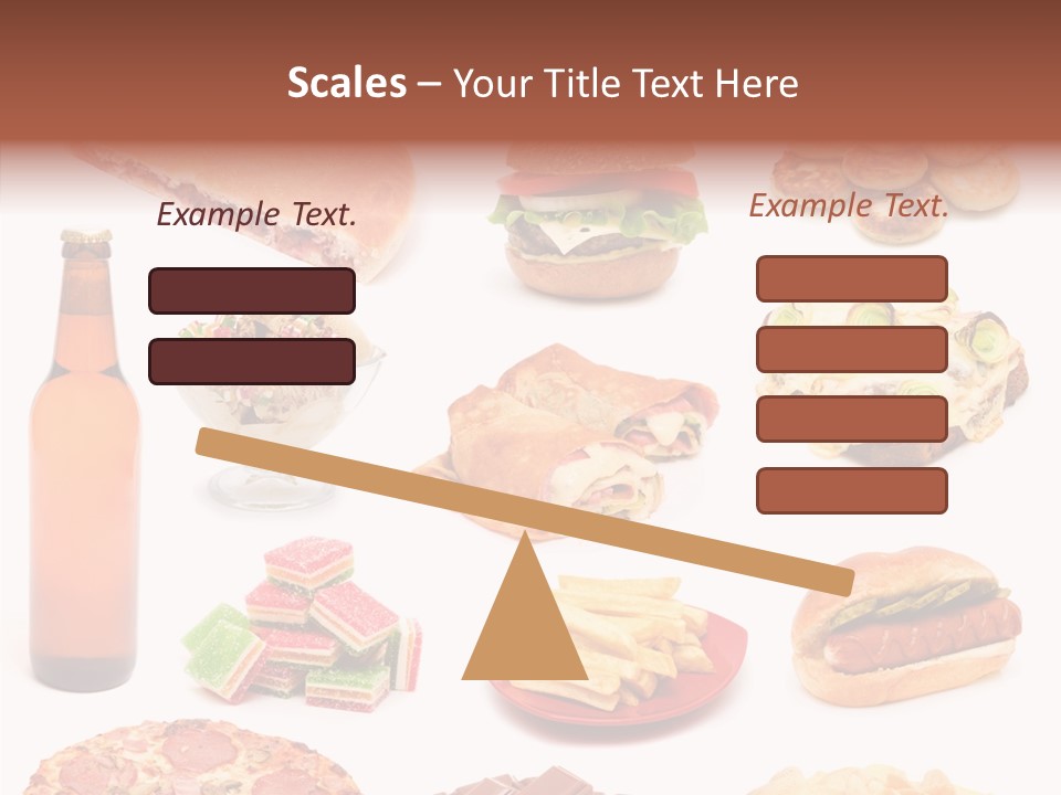 Fries Junk Potato PowerPoint Template