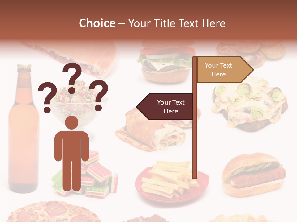 Fries Junk Potato PowerPoint Template