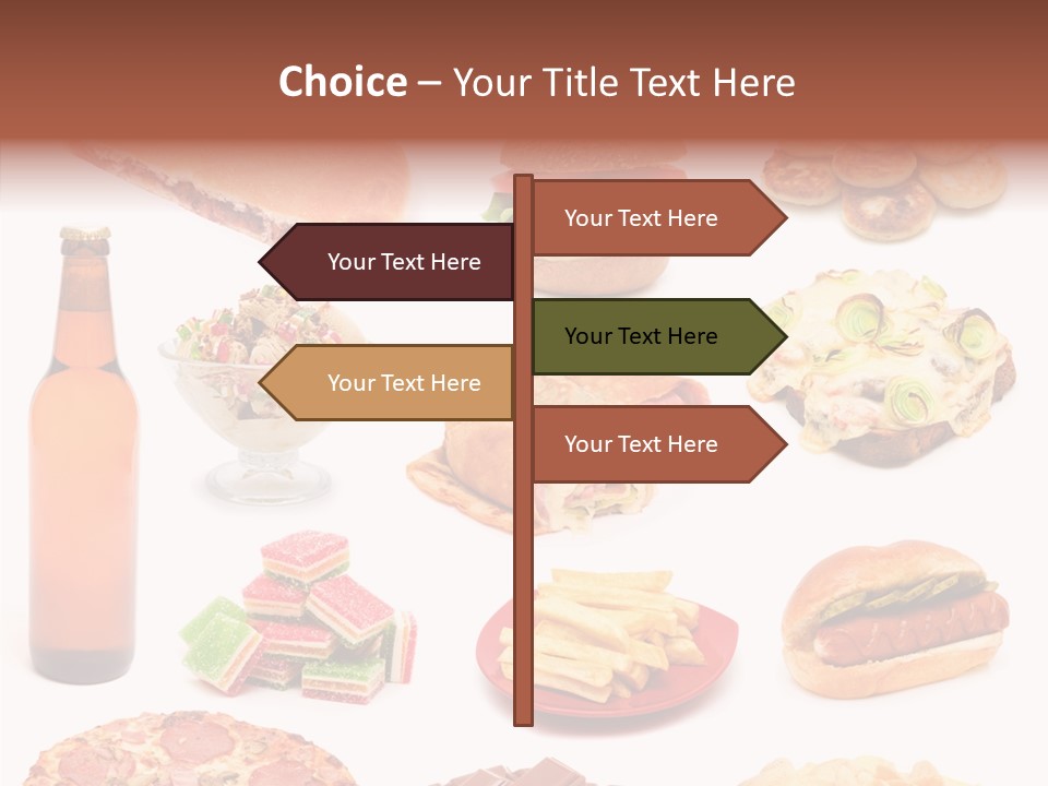 Fries Junk Potato PowerPoint Template