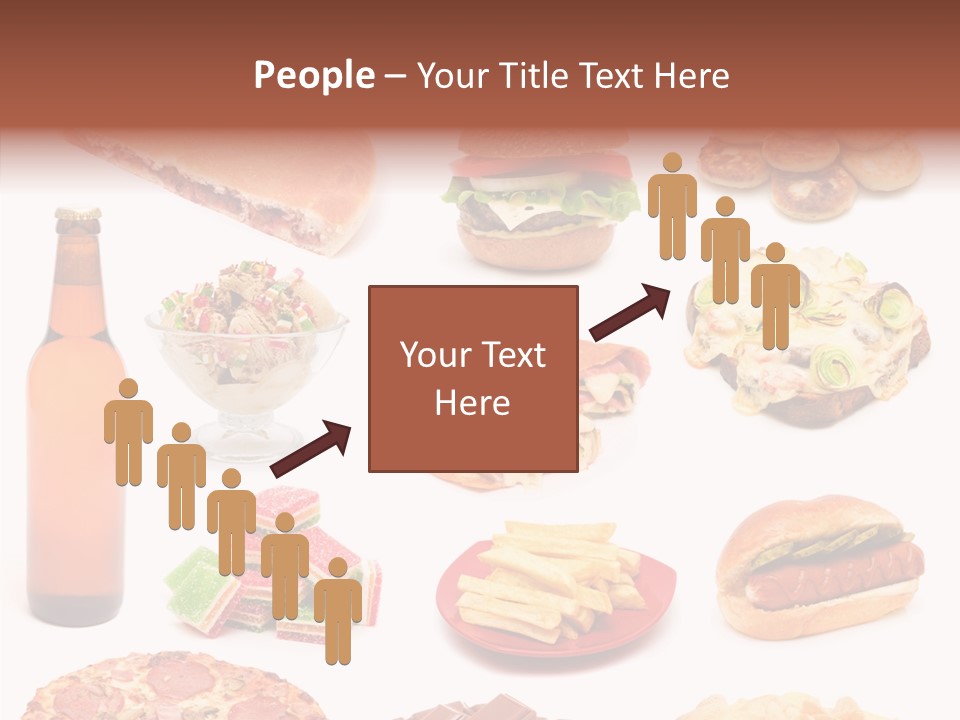 Fries Junk Potato PowerPoint Template