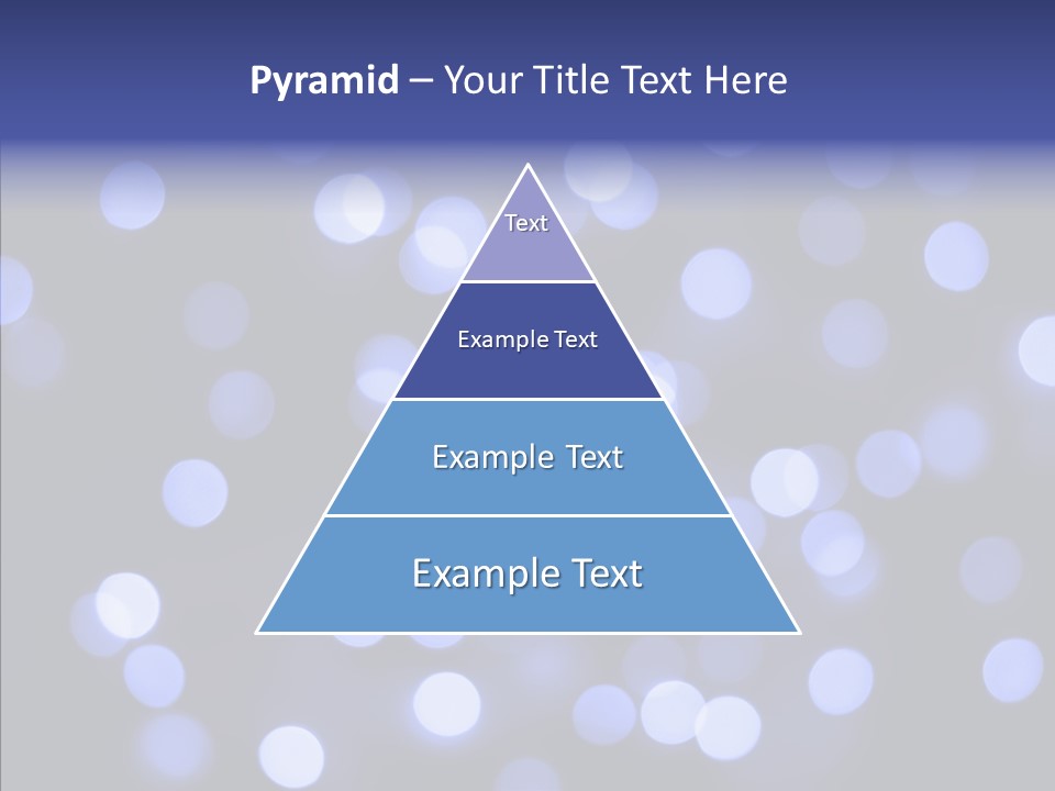Background Round Lightbulbs PowerPoint Template