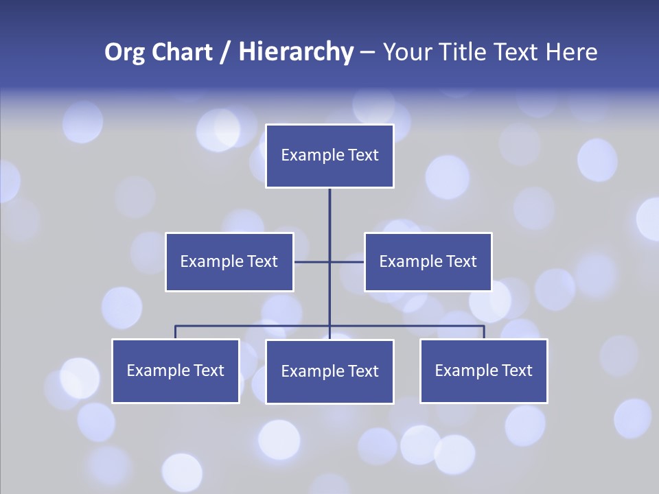 Background Round Lightbulbs PowerPoint Template
