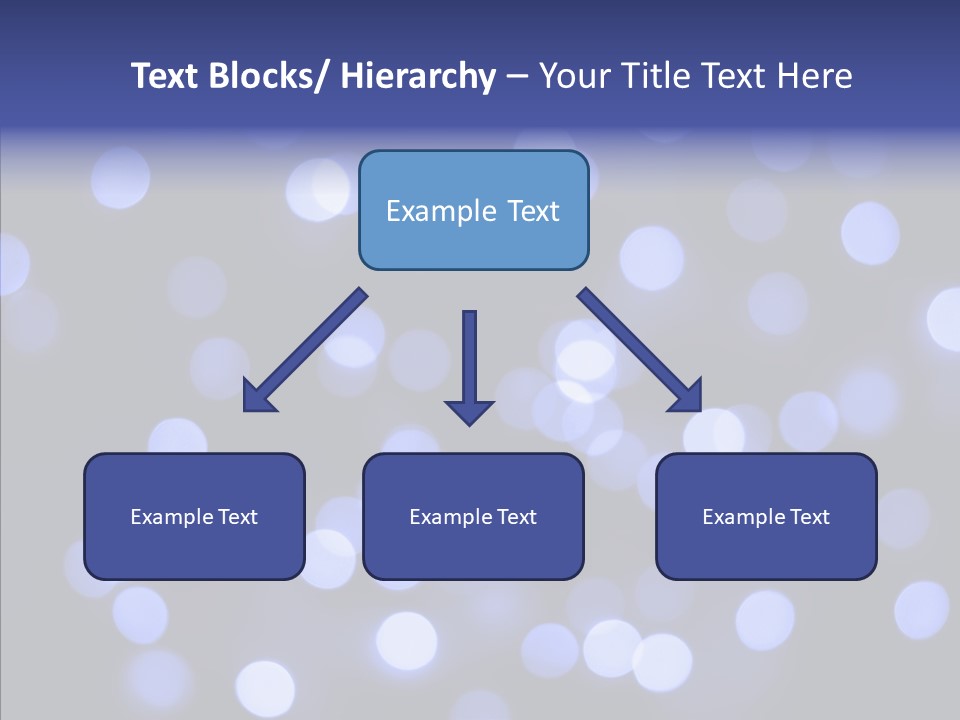 Background Round Lightbulbs PowerPoint Template