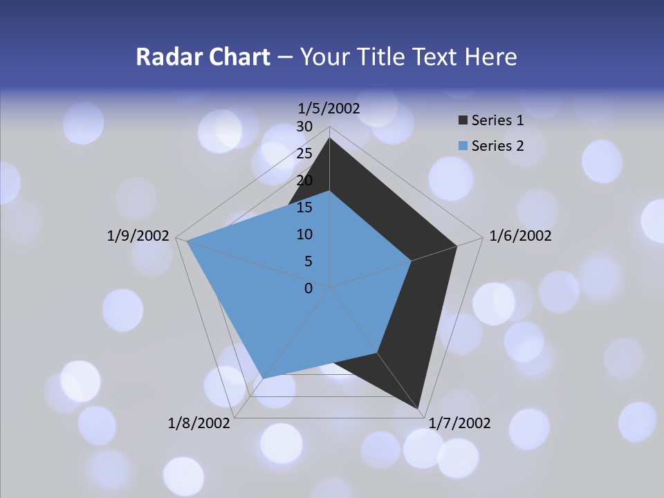 Background Round Lightbulbs PowerPoint Template