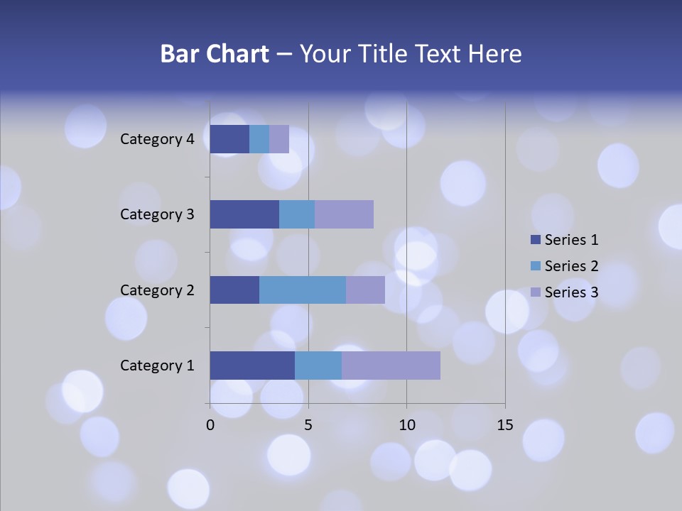 Background Round Lightbulbs PowerPoint Template