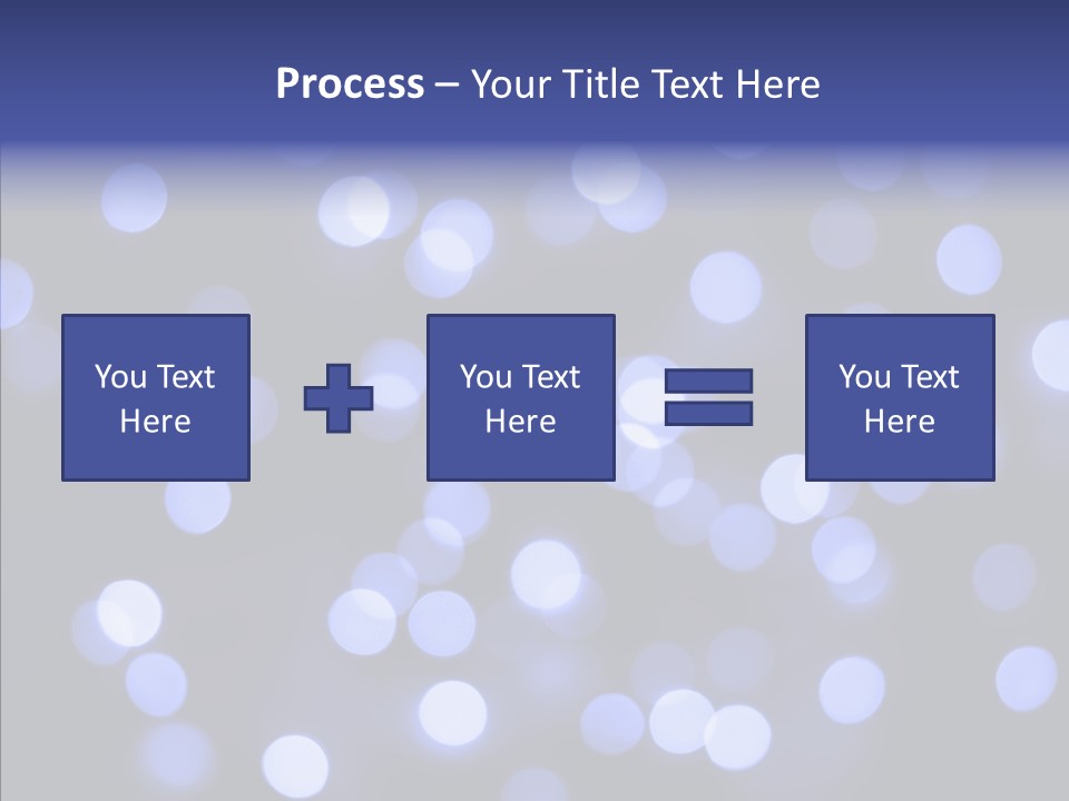 Background Round Lightbulbs PowerPoint Template