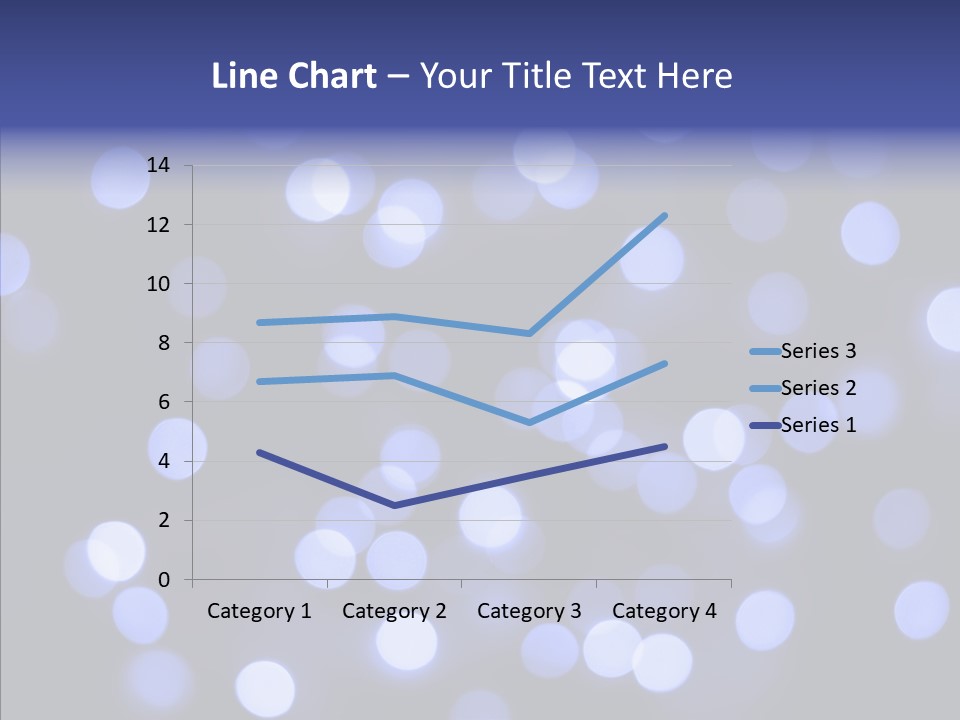 Background Round Lightbulbs PowerPoint Template