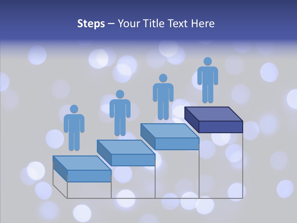 Background Round Lightbulbs PowerPoint Template