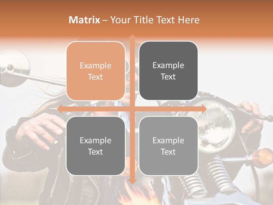 Steel Helmet Smoker Witty PowerPoint Template