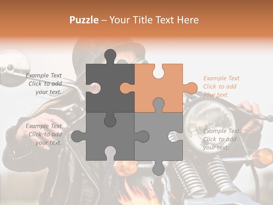 Steel Helmet Smoker Witty PowerPoint Template