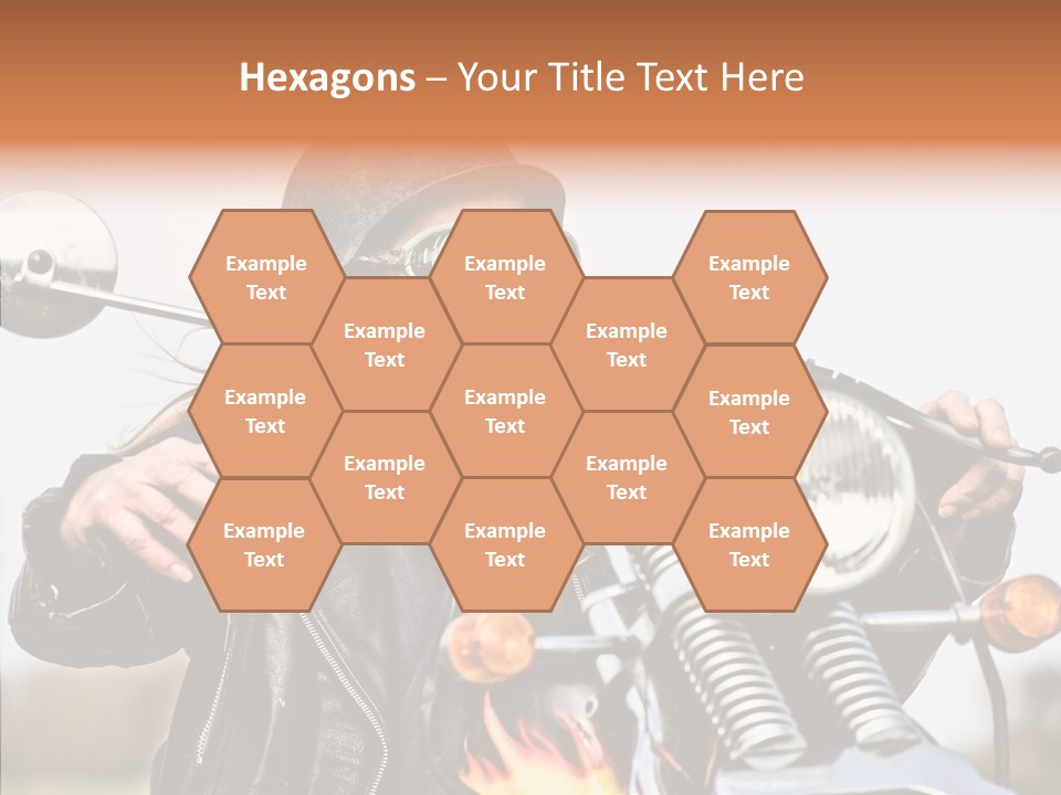 Steel Helmet Smoker Witty PowerPoint Template