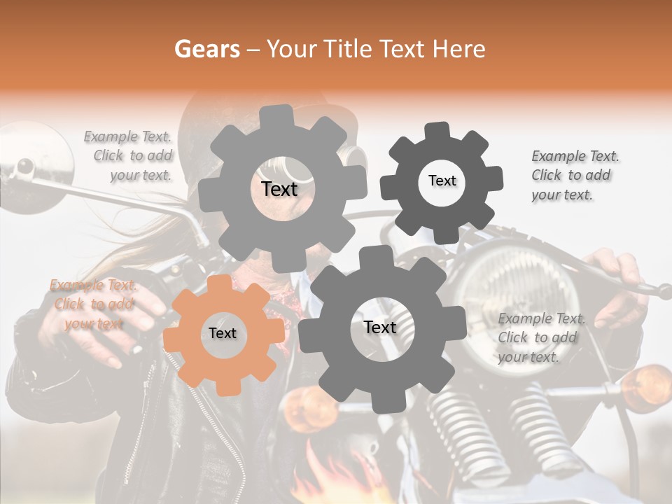 Steel Helmet Smoker Witty PowerPoint Template