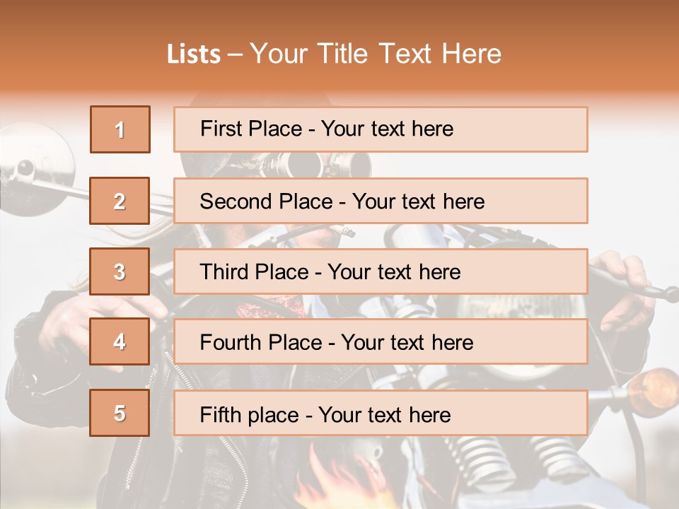 Steel Helmet Smoker Witty PowerPoint Template