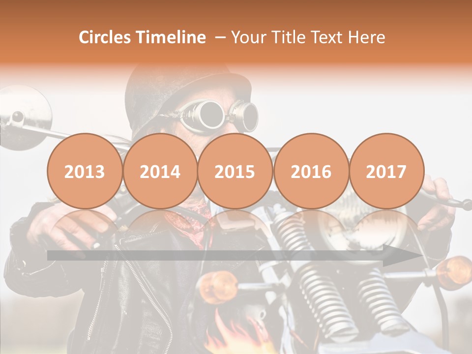 Steel Helmet Smoker Witty PowerPoint Template