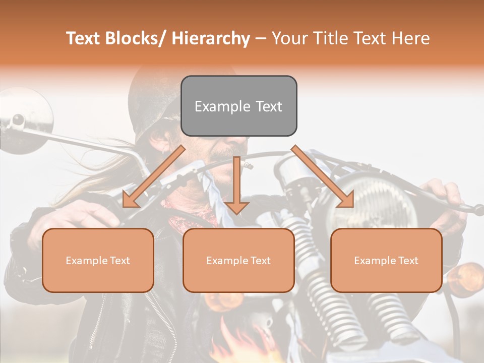 Steel Helmet Smoker Witty PowerPoint Template