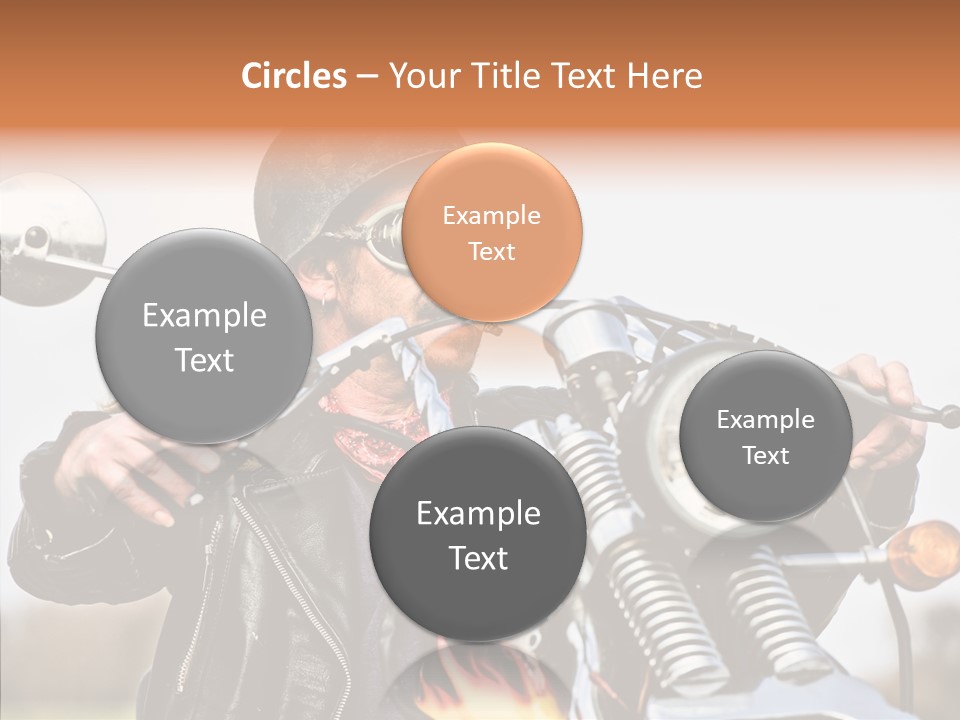 Steel Helmet Smoker Witty PowerPoint Template