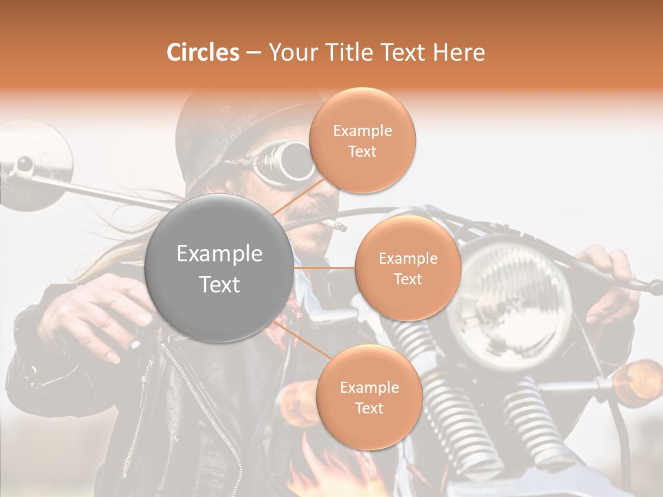 Steel Helmet Smoker Witty PowerPoint Template