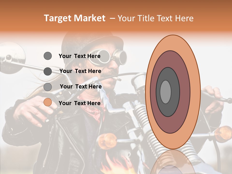 Steel Helmet Smoker Witty PowerPoint Template