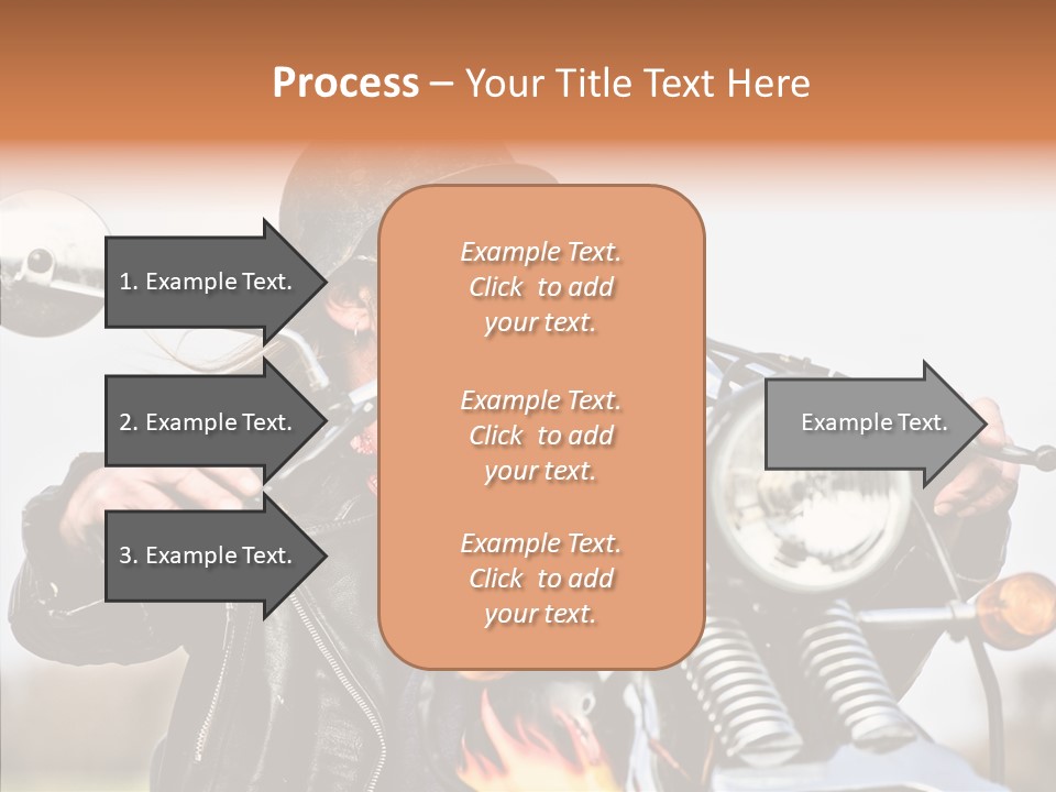 Steel Helmet Smoker Witty PowerPoint Template