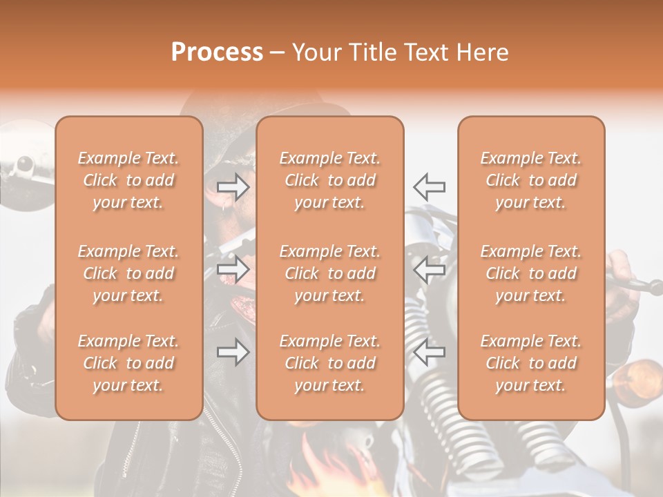 Steel Helmet Smoker Witty PowerPoint Template