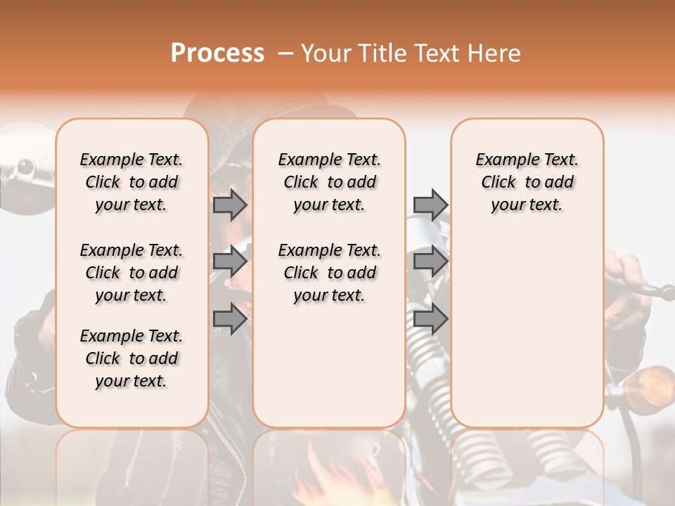 Steel Helmet Smoker Witty PowerPoint Template