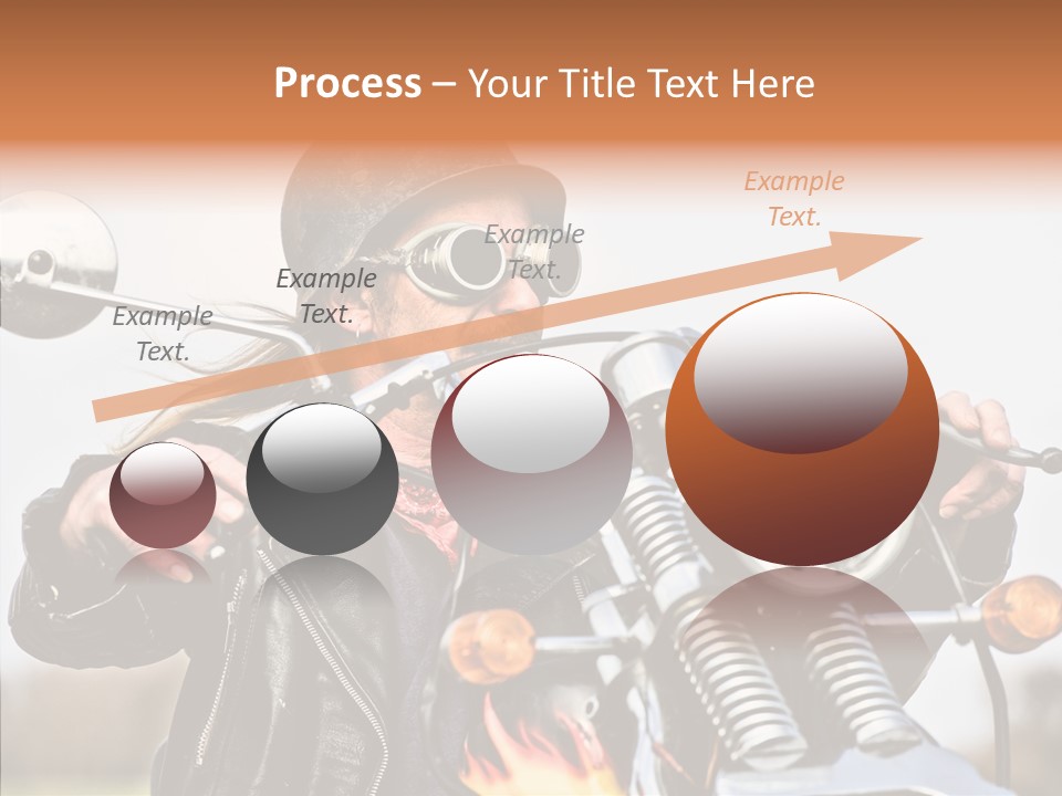 Steel Helmet Smoker Witty PowerPoint Template