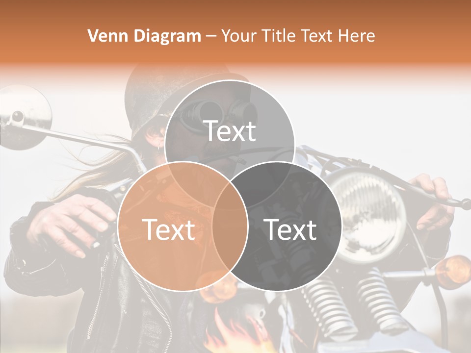Steel Helmet Smoker Witty PowerPoint Template