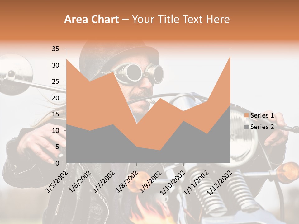 Steel Helmet Smoker Witty PowerPoint Template