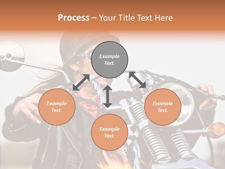 Steel Helmet Smoker Witty PowerPoint Template