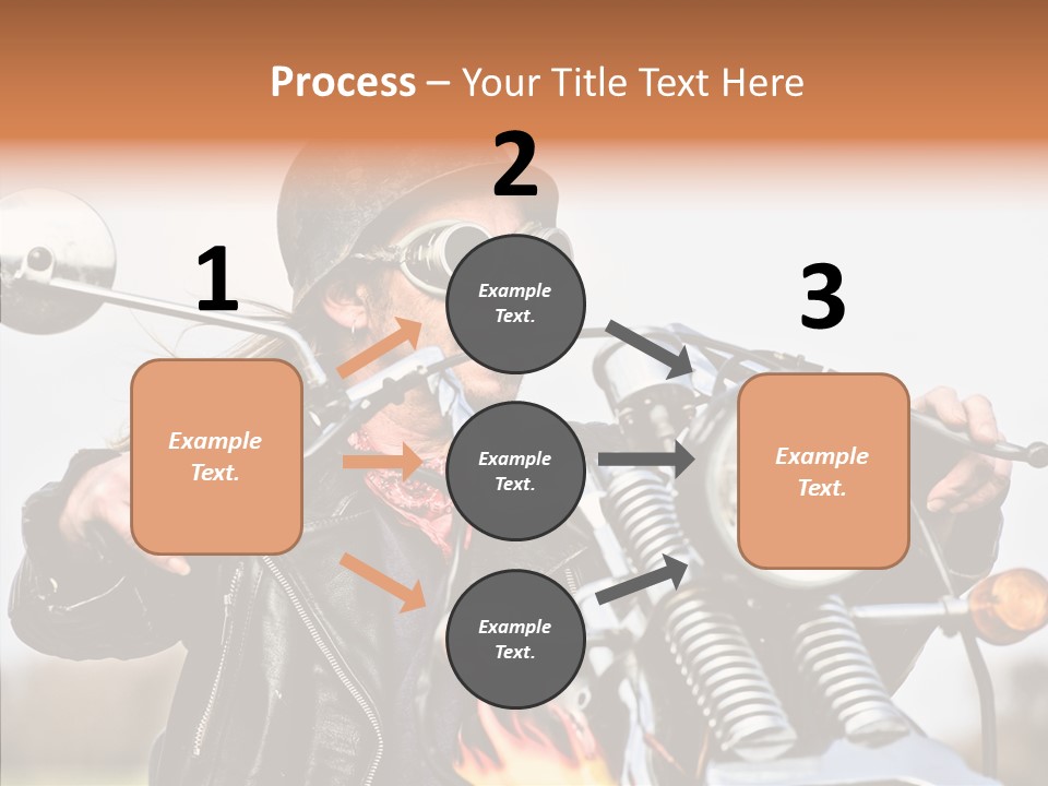 Steel Helmet Smoker Witty PowerPoint Template