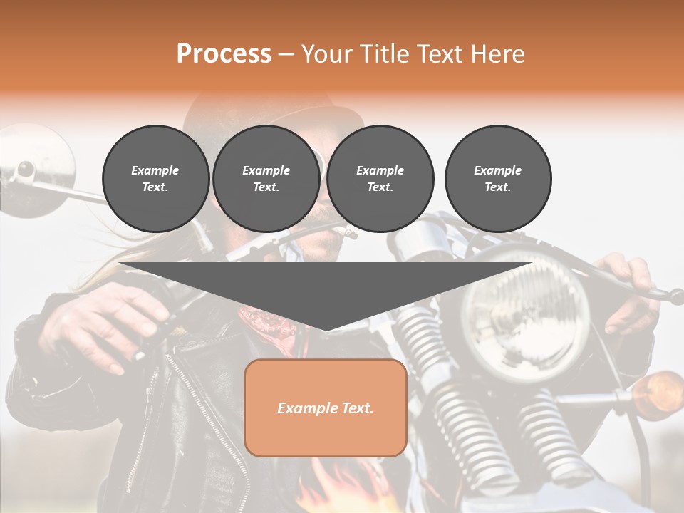 Steel Helmet Smoker Witty PowerPoint Template