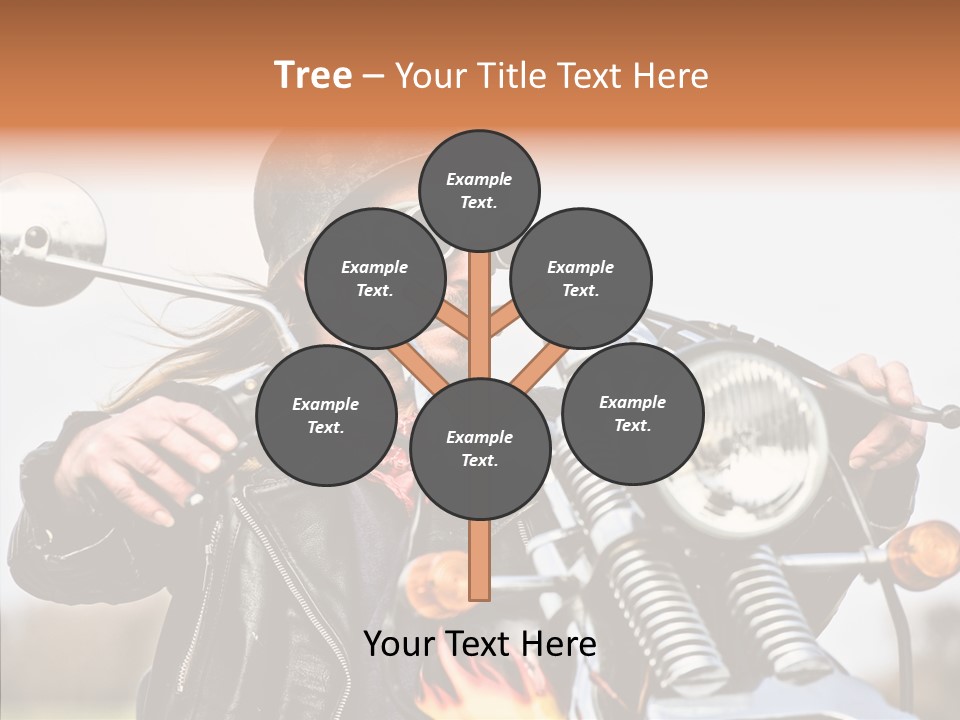 Steel Helmet Smoker Witty PowerPoint Template