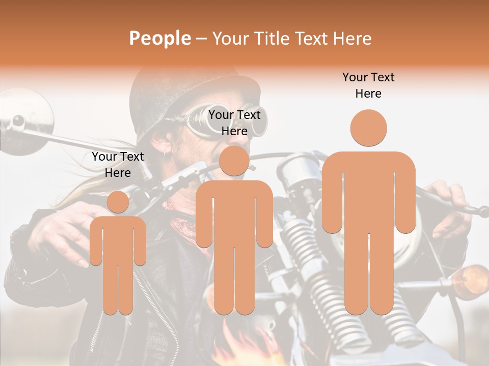 Steel Helmet Smoker Witty PowerPoint Template