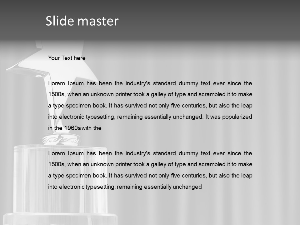 Honor Medallion Award PowerPoint Template