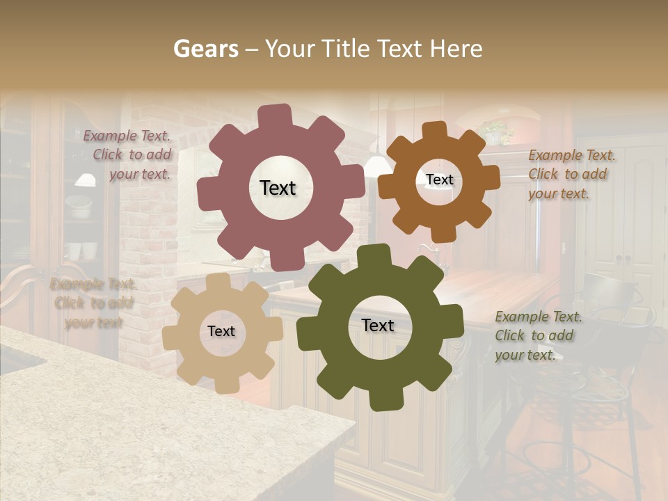 Profe Ional Room Chair PowerPoint Template