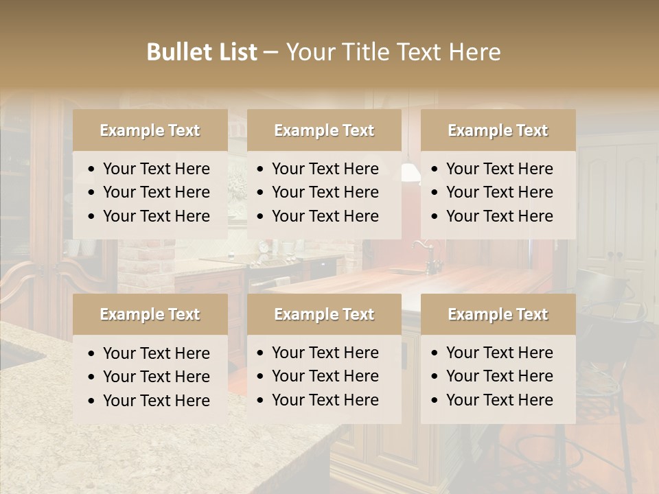 Profe Ional Room Chair PowerPoint Template