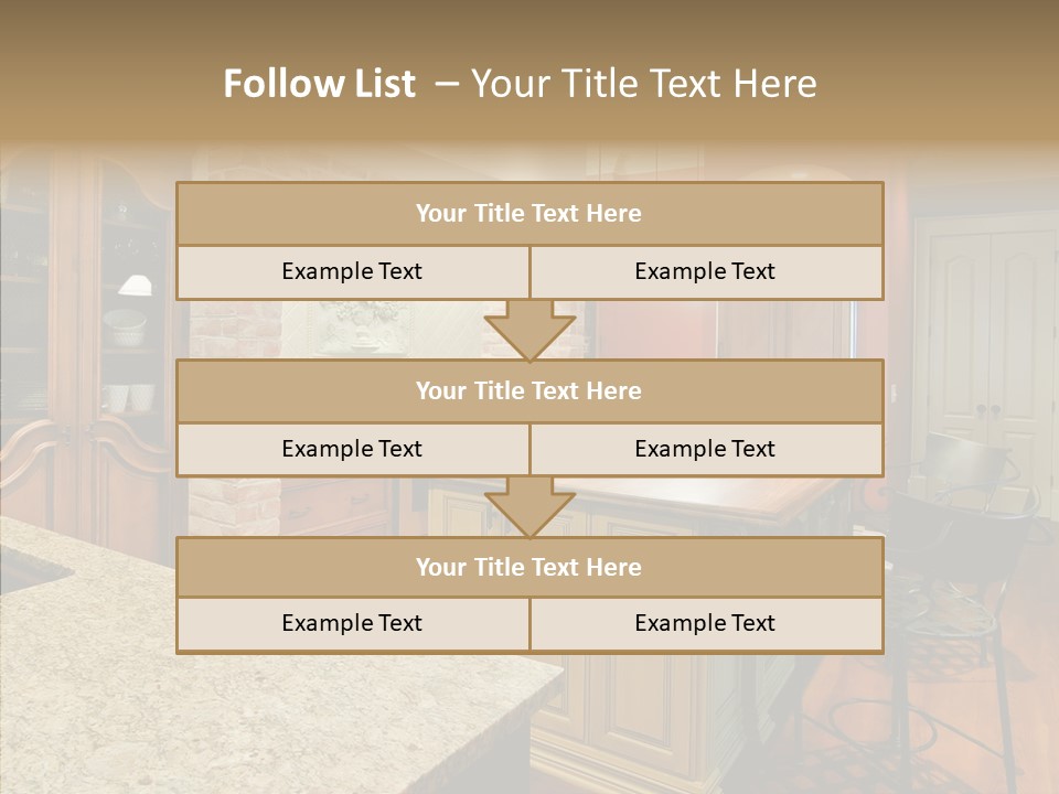 Profe Ional Room Chair PowerPoint Template