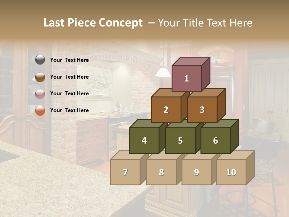 Profe Ional Room Chair PowerPoint Template