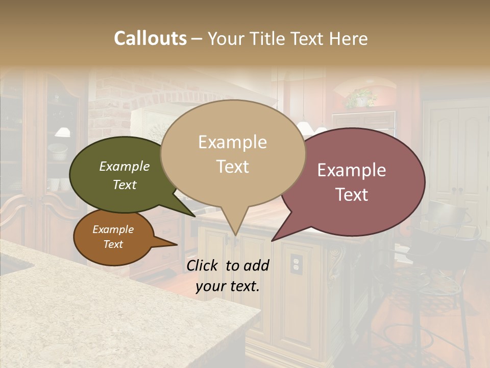 Profe Ional Room Chair PowerPoint Template