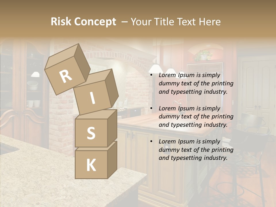 Profe Ional Room Chair PowerPoint Template